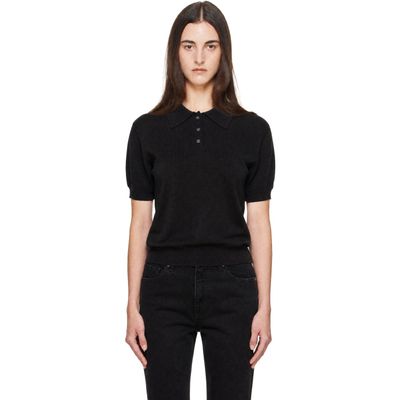 High Sport High Sport Black Court Polo
