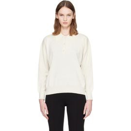 High Sport High Sport Off-White Elyse Oversized Polo