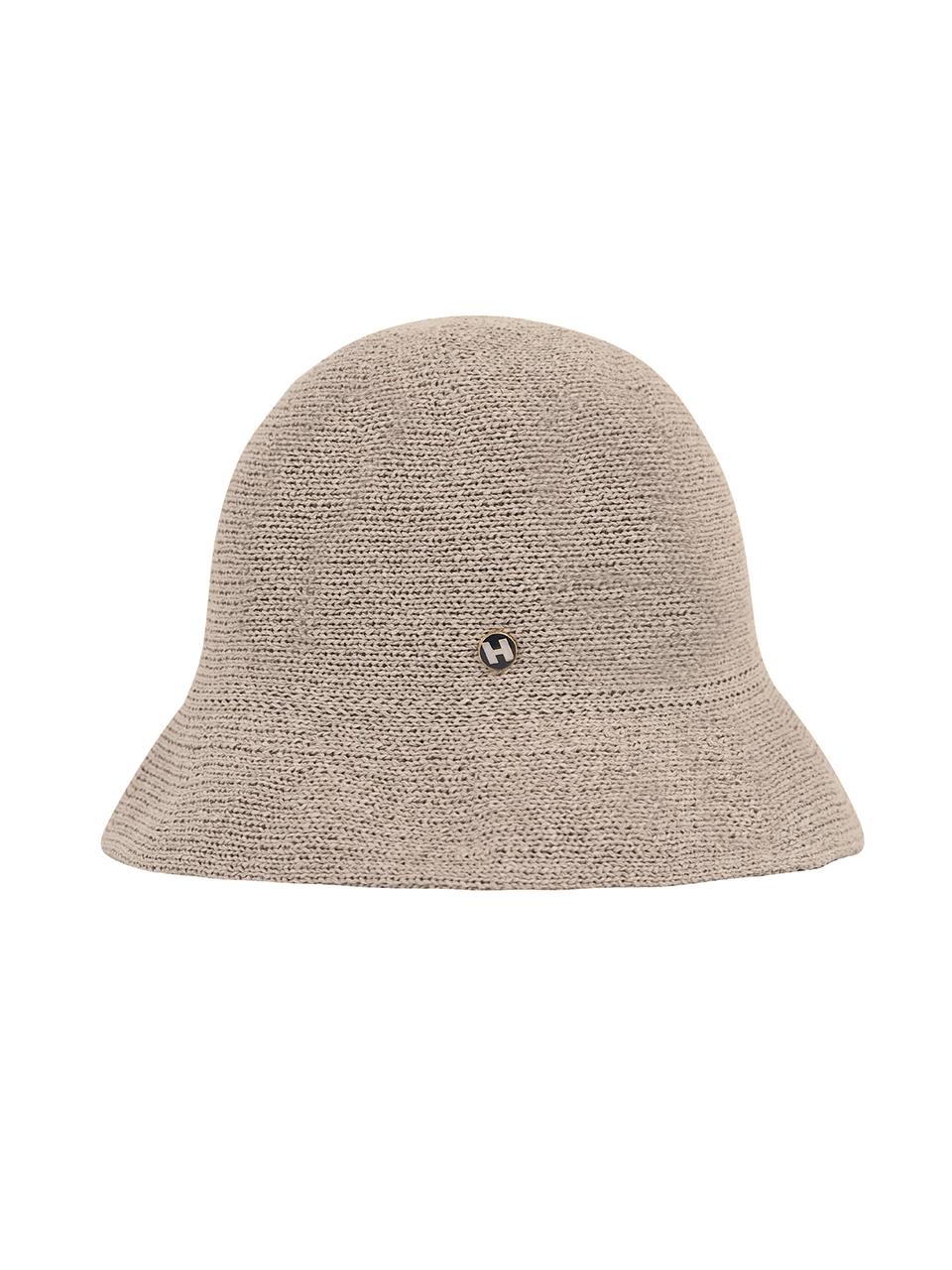 HIGHSCHOOLDISCO Badge Bucket Hat_Light Beige