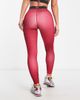 HIIT HIIT leggings in oil slick print-Red - 2