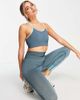 HIIT HIIT seamless bra in ombre blue-Navy - 2