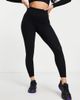 HIIT HIIT seamless rib legging in black - 2