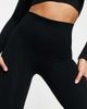HIIT HIIT seamless rib legging in black - 3