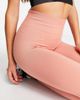 HIIT HIIT seamless rib legging in coral-Orange - 2