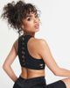 HIIT HIIT twist back bra in black - 2