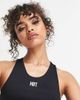 HIIT HIIT twist back bra in black - 3