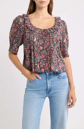 Hill House Home Hill House Home Camri Ruffle Collar Top