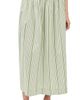 Hill House Home Hill House Home The Ame Skirt Green Jacquard Stripe - 1
