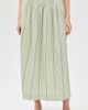 Hill House Home Hill House Home The Ame Skirt Green Jacquard Stripe - 2