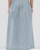 Hill House Home Hill House Home The Ame Skirt Teal Gingham - 3