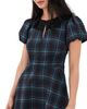 Hill House Home Hill House Home The Antoinette Dress Gem Plaid/Navy Multi - 1