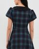 Hill House Home Hill House Home The Antoinette Dress Gem Plaid/Navy Multi - 4