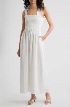 Hill House Home Hill House Home The Ashlyn Eyelet Nap Maxi Dress