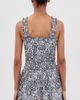 Hill House Home Hill House Home The Azalea Mini Nap Dress Paisley Floral Block/Blue - 3