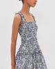 Hill House Home Hill House Home The Azalea Mini Nap Dress Paisley Floral Block/Blue - 4