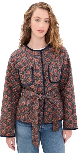 Hill House Home Hill House Home The Barrow Jacket Chrysanthemum Chintz
