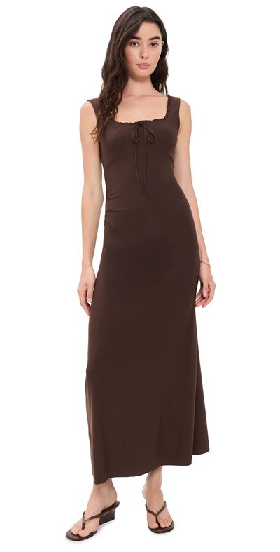 Hill House Home Hill House Home The Coraline Dress Chocolate