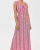 Hill House Home Hill House Home The Coraline Dress Etched Floral Stripe - 2