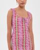 Hill House Home Hill House Home The Coraline Dress Etched Floral Stripe - 5