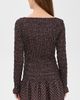 Hill House Home Hill House Home The Dalia Mini Nap Dress Lindsay Dot/Chocolate - 3