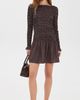 Hill House Home Hill House Home The Dalia Mini Nap Dress Lindsay Dot/Chocolate - 5
