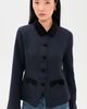 Hill House Home Hill House Home The Evalina Jacket Navy - 2