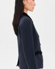 Hill House Home Hill House Home The Evalina Jacket Navy - 4