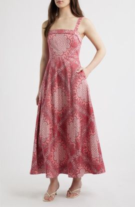 Hill House Home Hill House Home The Ezra Print Sleeveless Maxi Dress