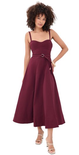 Hill House Home Hill House Home The Fiona Dress Windsor Wine