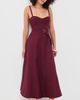 Hill House Home Hill House Home The Fiona Dress Windsor Wine - 2