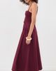 Hill House Home Hill House Home The Fiona Dress Windsor Wine - 4