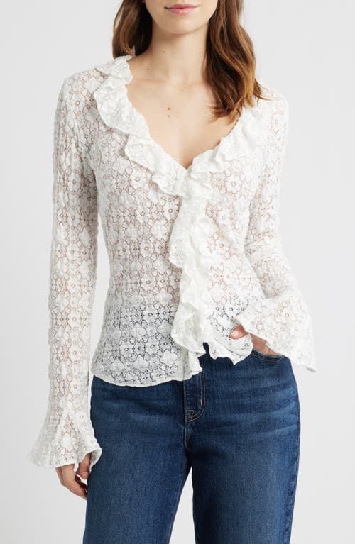 Hill House Home Hill House Home The Gabriella Ruffle Lace Top