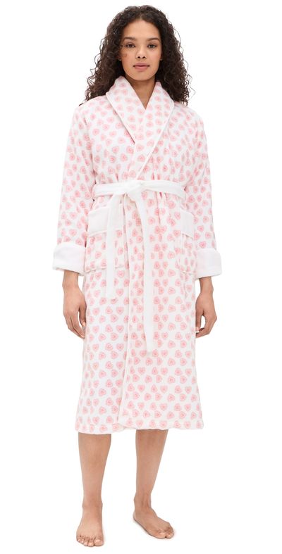 Hill House Home Hill House Home The Hotel Robe Doily Heart/Pink