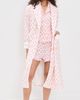 Hill House Home Hill House Home The Hotel Robe Doily Heart/Pink - 5