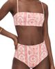 Hill House Home Hill House Home The Juno Bikini Set Corsica Paisley Coral - 1
