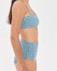 Hill House Home Hill House Home The Juno Bikini Two Piece Set Teal Gingham - 4