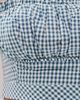 Hill House Home Hill House Home The Maisie Crop Top Teal Gingham - 6