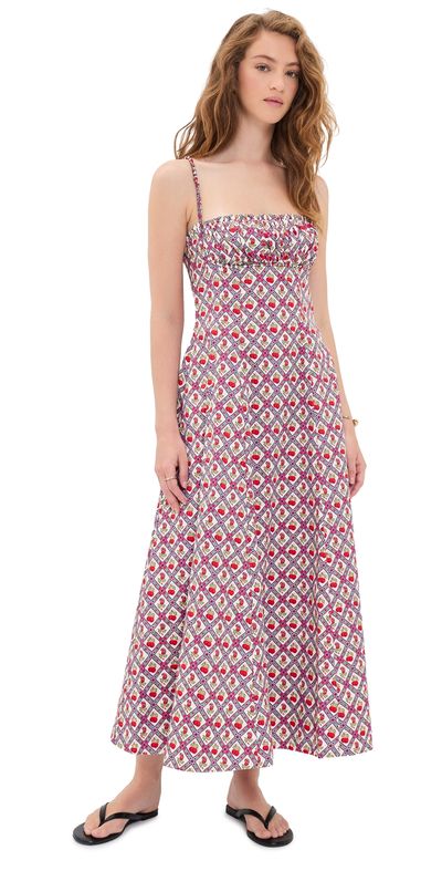 Hill House Home Hill House Home The Maisie Dress Diamond Cherries