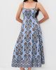 Hill House Home Hill House Home The Margot Dress Iris Medallion/Cornflower - 2