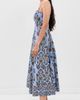 Hill House Home Hill House Home The Margot Dress Iris Medallion/Cornflower - 4