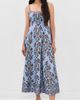 Hill House Home Hill House Home The Margot Dress Iris Medallion/Cornflower - 5