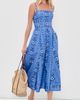 Hill House Home Hill House Home The Margot Midi Dress Arcadia Border - 5