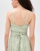Hill House Home Hill House Home The Miranda Top Green Jacquard Stripe - 3