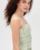 Hill House Home Hill House Home The Miranda Top Green Jacquard Stripe - 4
