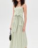 Hill House Home Hill House Home The Miranda Top Green Jacquard Stripe - 5