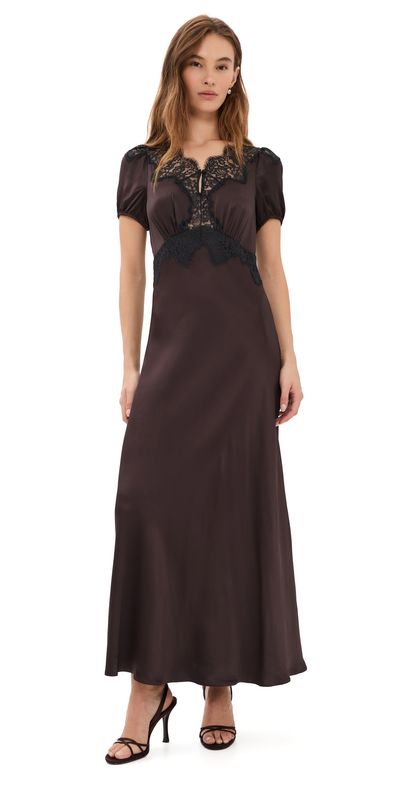 Hill House Home Hill House Home The Oakley Dress Chocolate