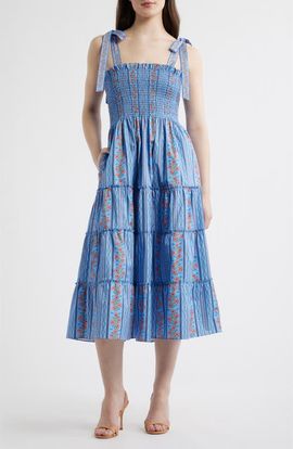 Hill House Home Hill House Home The Ribbon Ellie Nap Midi Dress