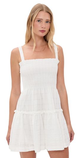 Hill House Home Hill House Home The Ribbon Seraphina Mini Dress White