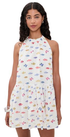 Hill House Home Hill House Home The Sol Tunic Dress Rainbow Fish