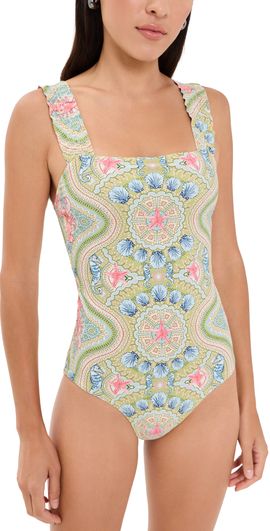 Hill House Home Hill House Home The Teagan One-Piece Swimsuit Sea Creatures